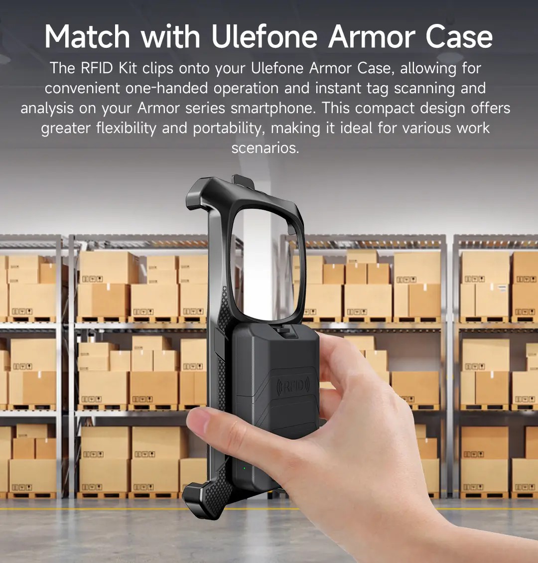 Ulefone UHF RFID Tag Reader 標籤讀取器