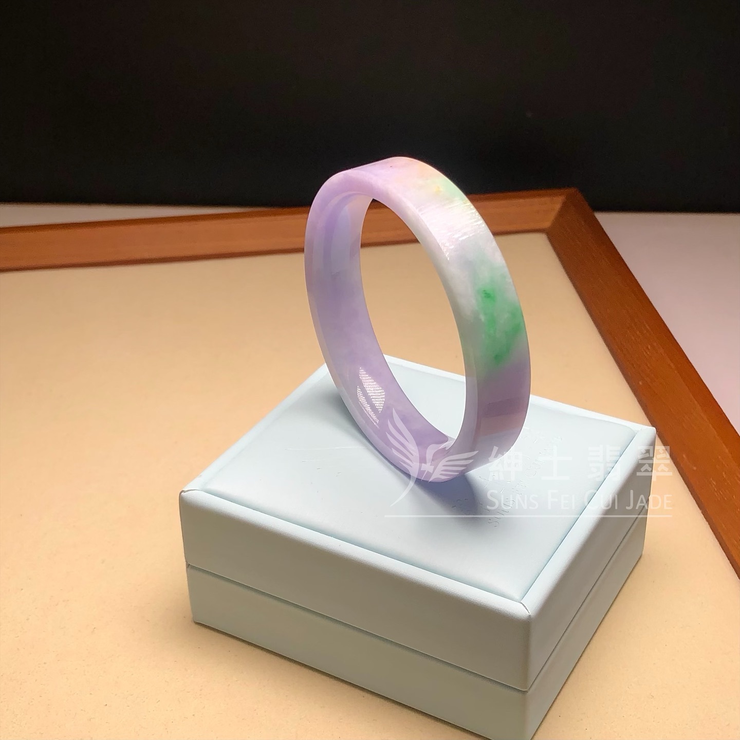 木那濃紫春彩方鐲55mm