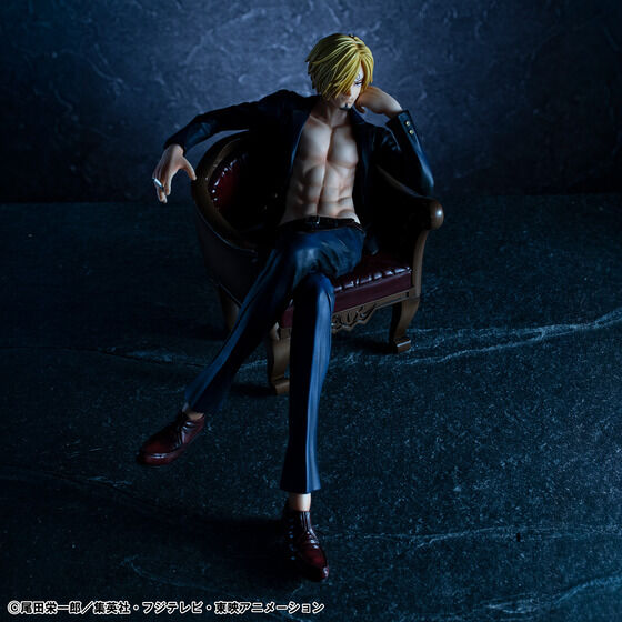 (預訂訂金 $400) (總價 $1058) (魂限) MegaHouse Portrait.Of.Pirates One Piece “S.O.C” Sanji Ver.R POP 海賊王 山治 (行版)