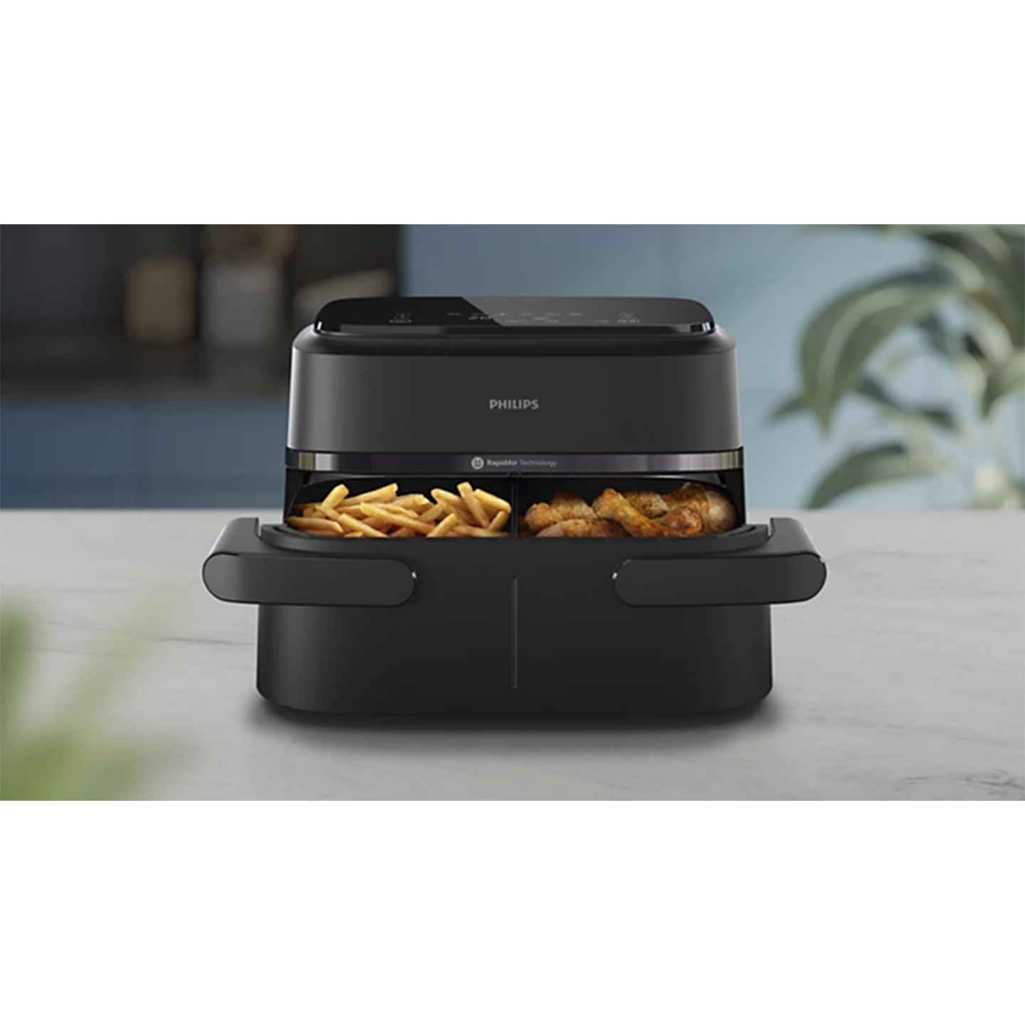 Philips Air Fryer Dual Basket c/w Free HD9926 NA150/09