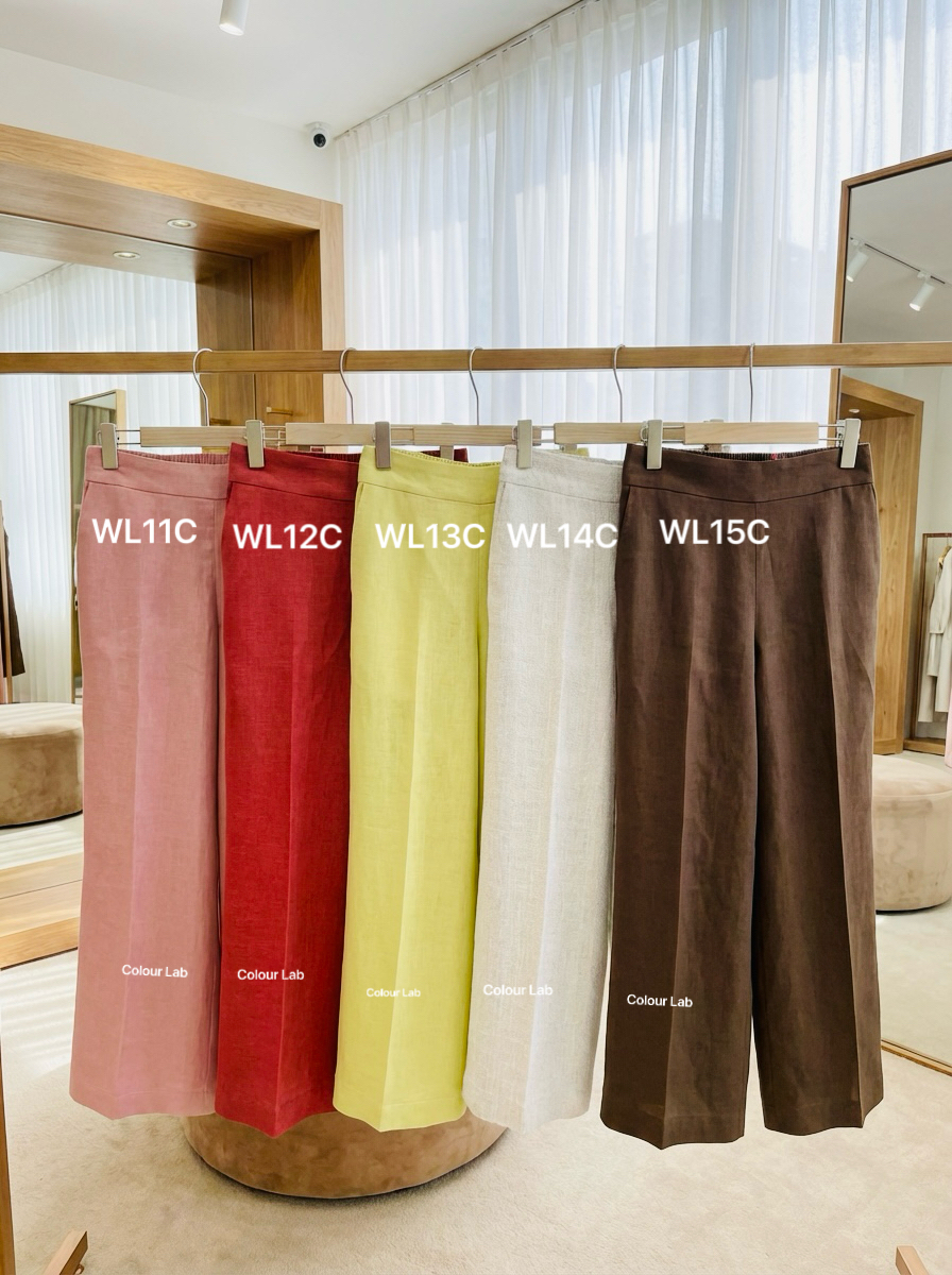 Premium Linen Wide Leg Trousers 