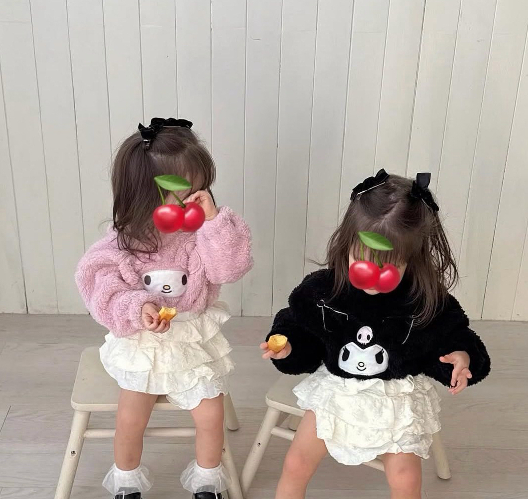 🔸返貨中🔸Sanrio Melody/Kitty/Kuromi毛毛衛衣