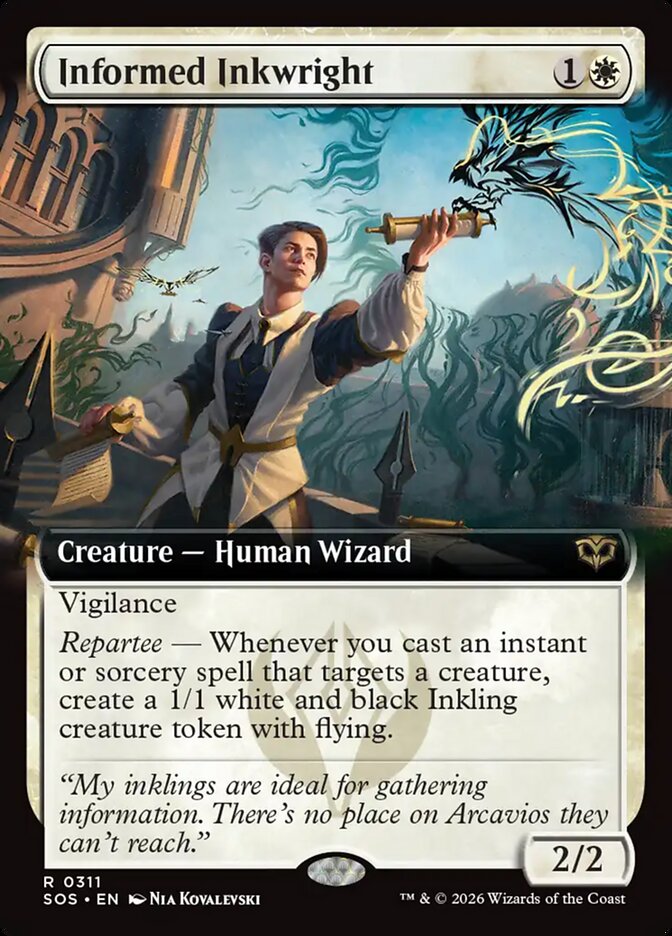 [EN] [Foil] Informed Inkwright [SOS-311] R