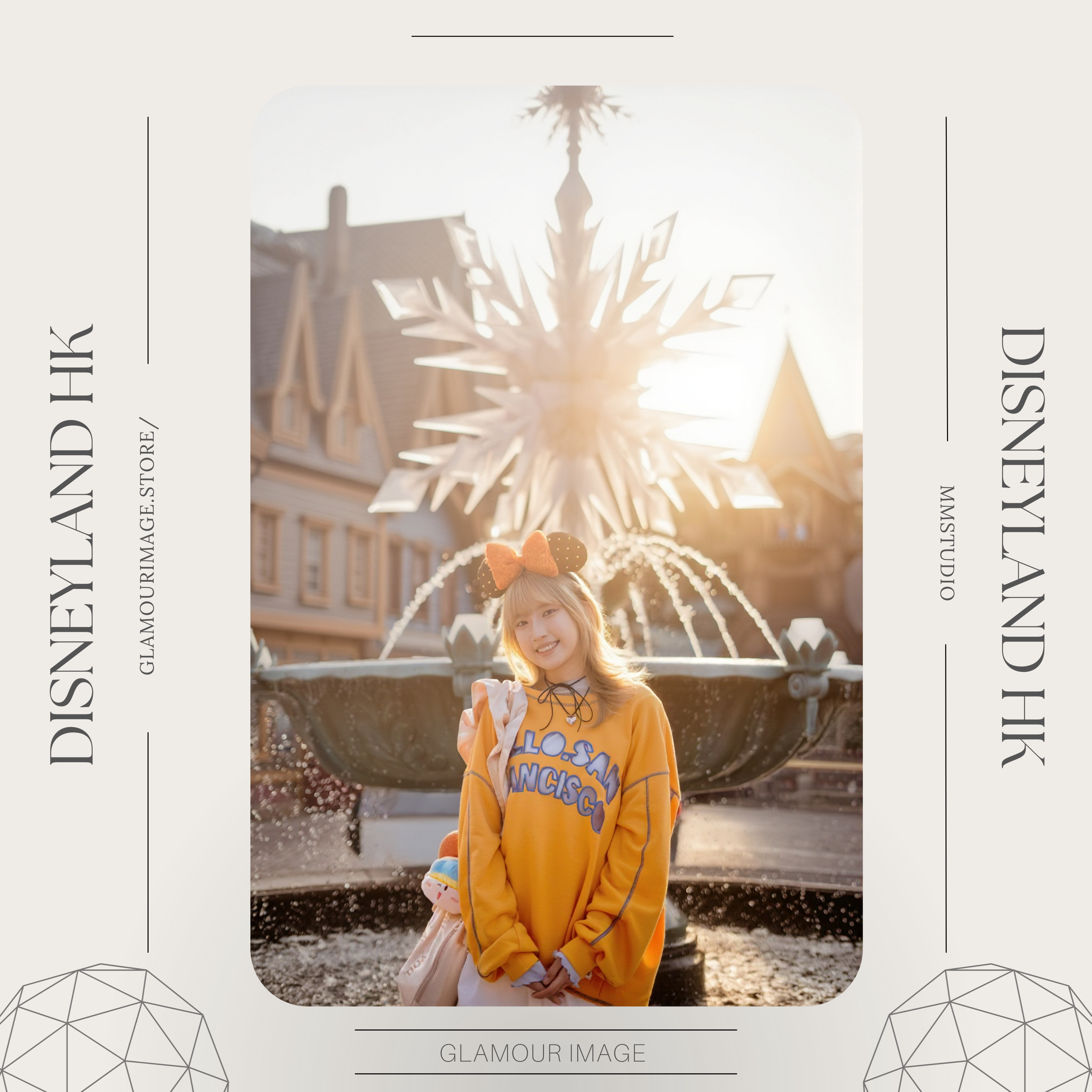 【限時優惠 $1200】香港迪士尼專業攝影套餐 | 家庭、情侶、閨蜜寫真首選 Package DY