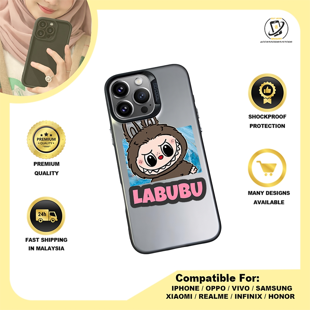 IMD CASE PHONE FOR INFINIX - DESIGN LABUBU C