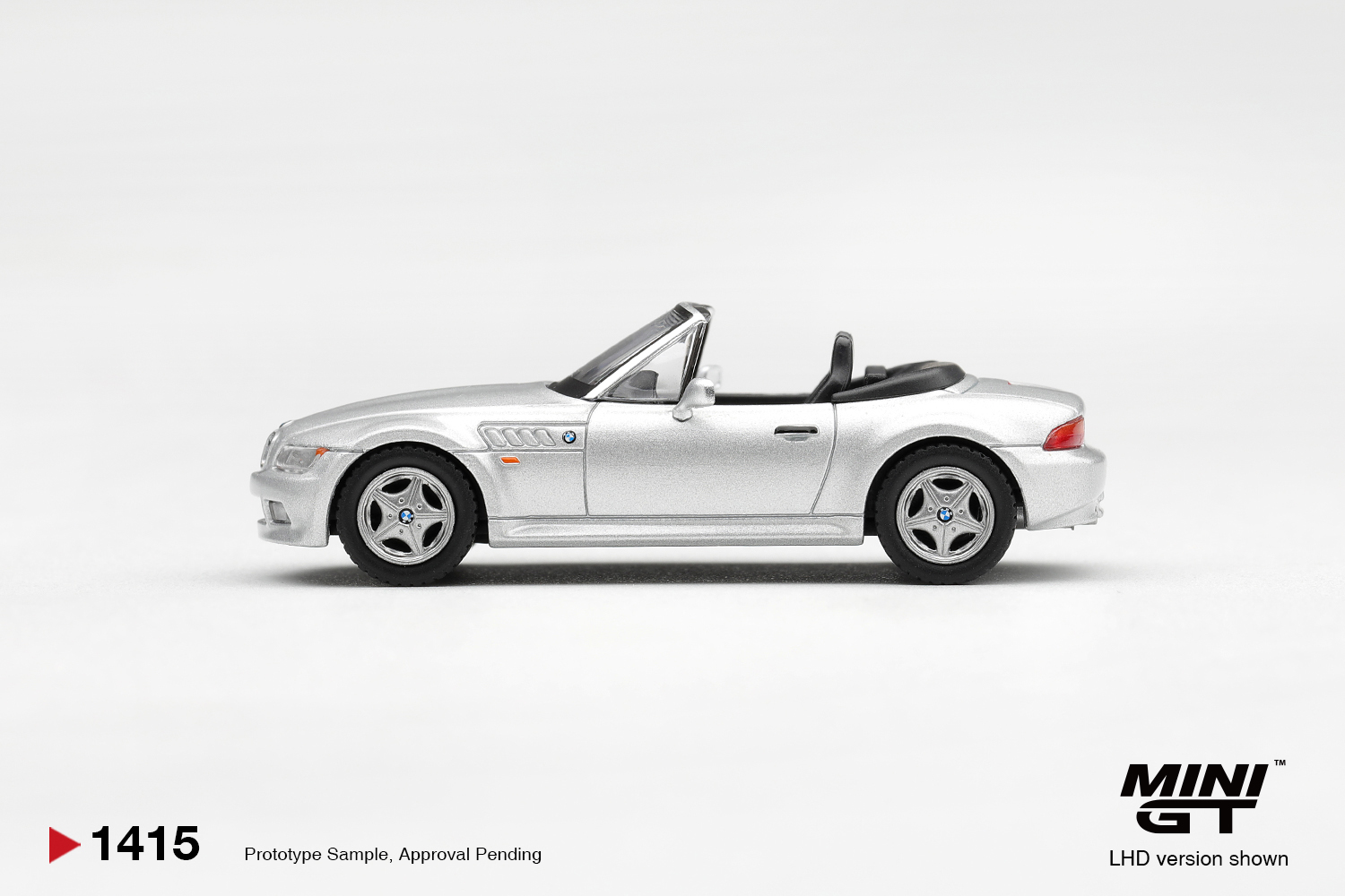 【預訂】 Pre Order MINI GT 1415 1/64 BMW Z3 Titanium Silver｜ MINIGT Pre Order Price: HK$89