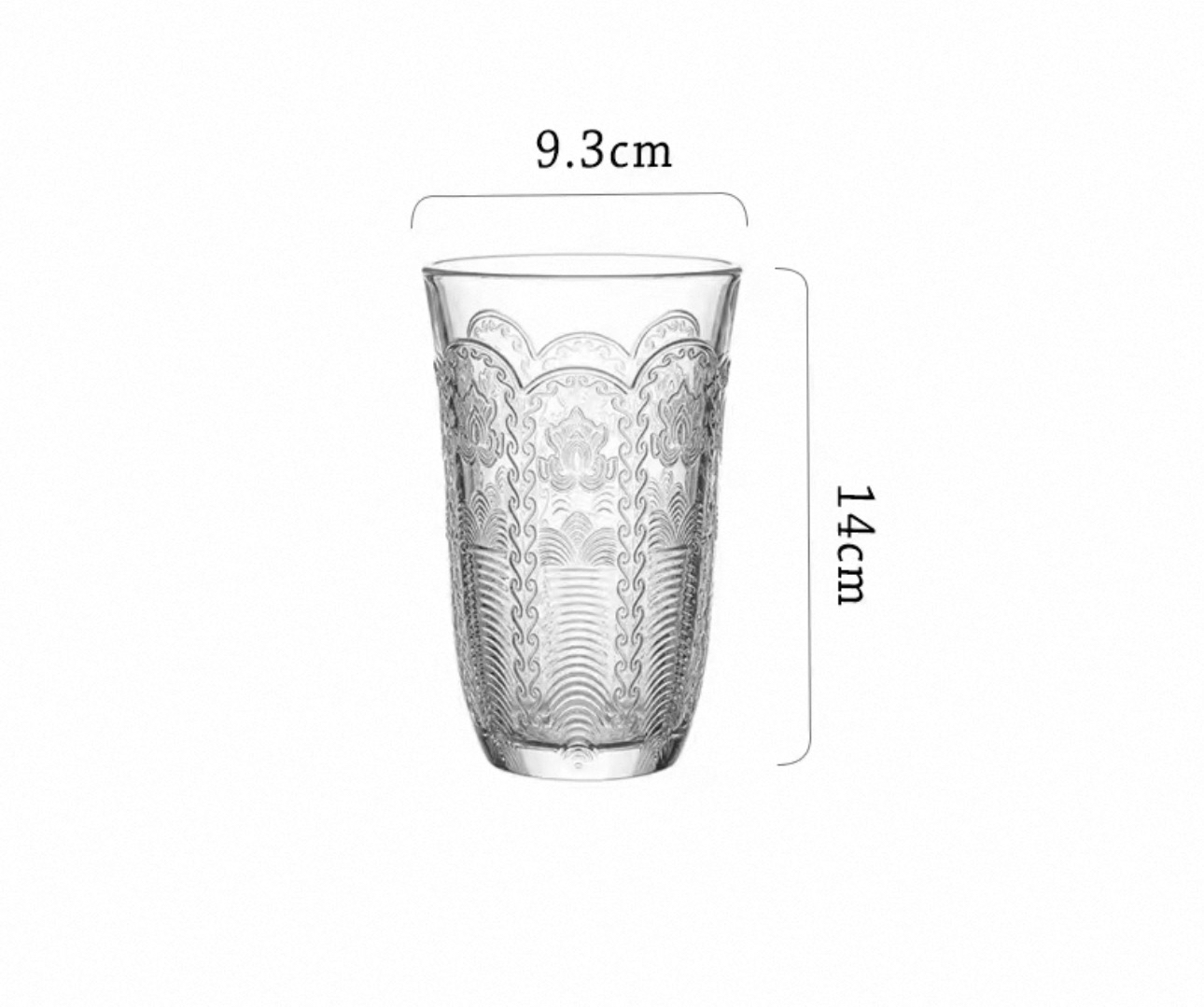 Levende 復古宮廷風玻璃杯