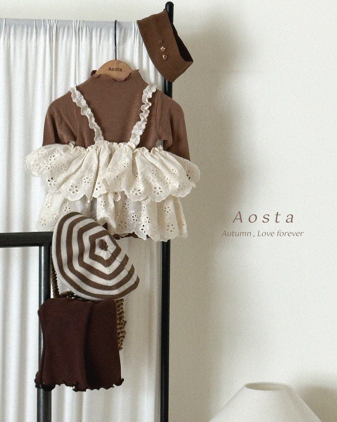 Aosta | [Lace cancan Blouse]