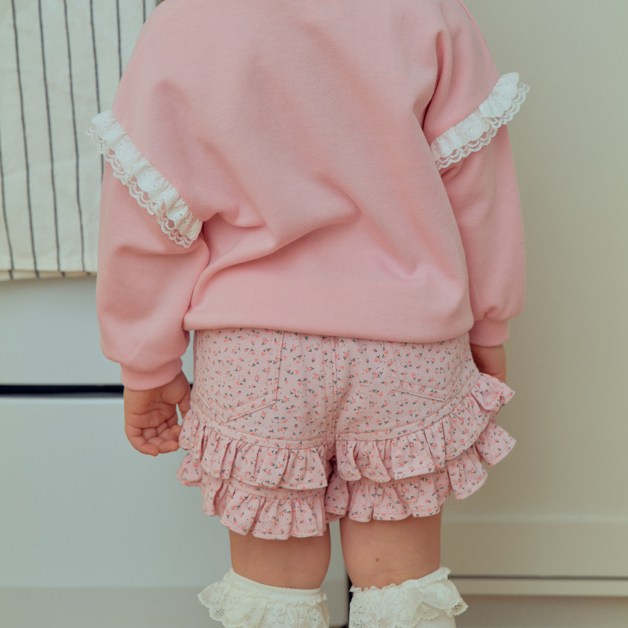 Ruffle 花花短褲