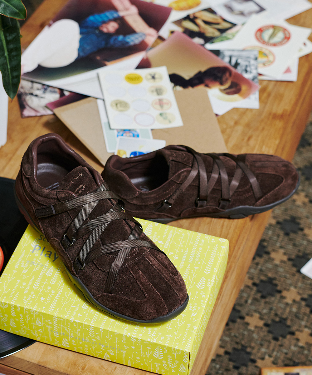 Rockfish Weatherwear ZANE X-STRAP SNEAKERS (SUEDE)