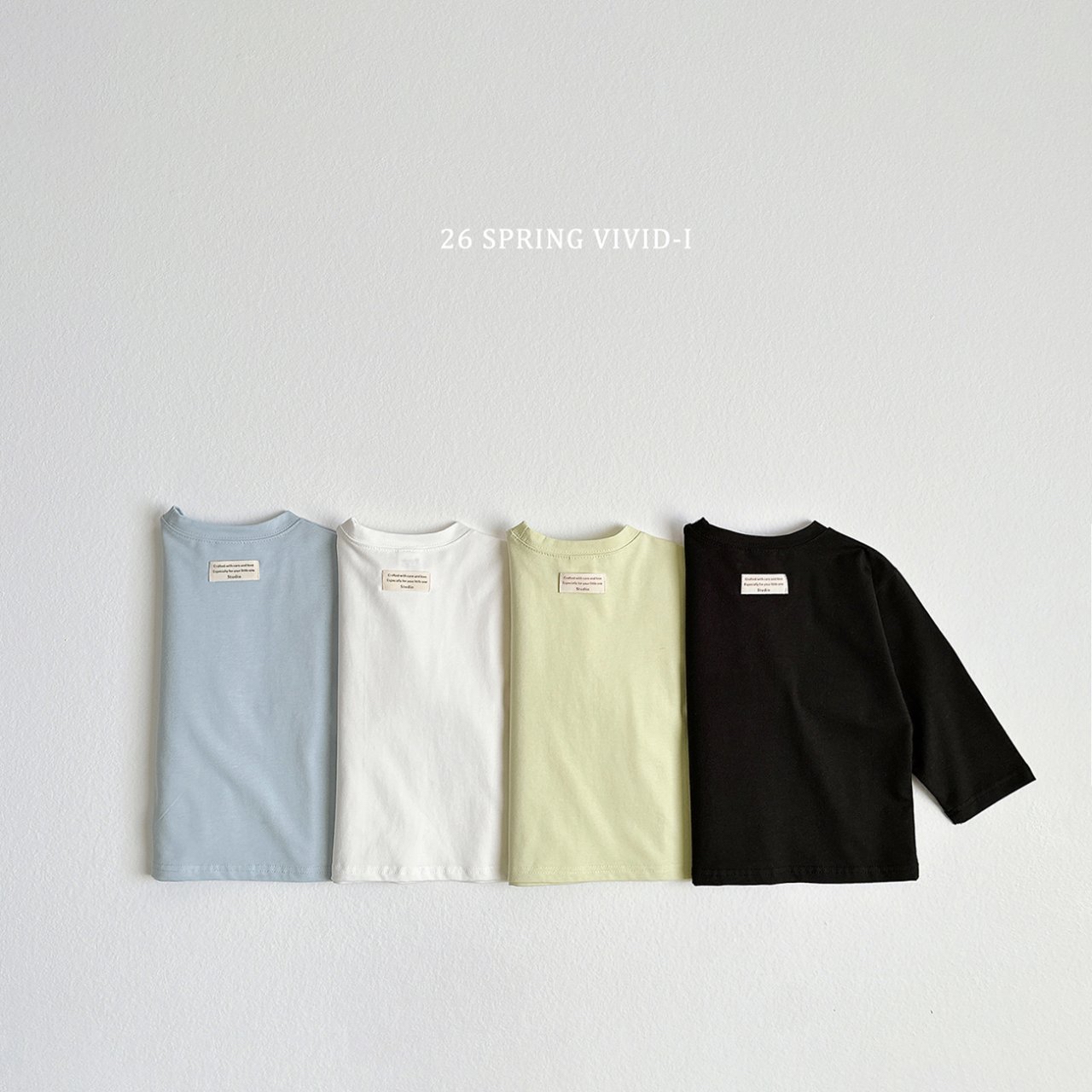 🌸預訂 韓國直送🌸🇰🇷VIVIDI四色日常純色寬鬆長袖上衣