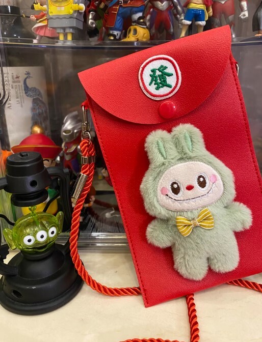 Labubu 公仔造型紅包袋 - 1個 現貨