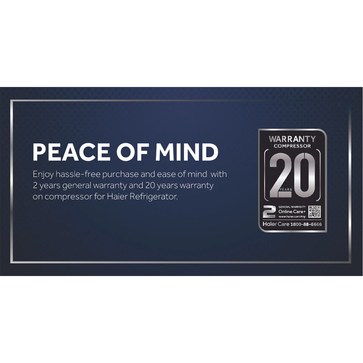 Haier 258L Inverter 2-Door Refrigerator (HRF-IV258H)