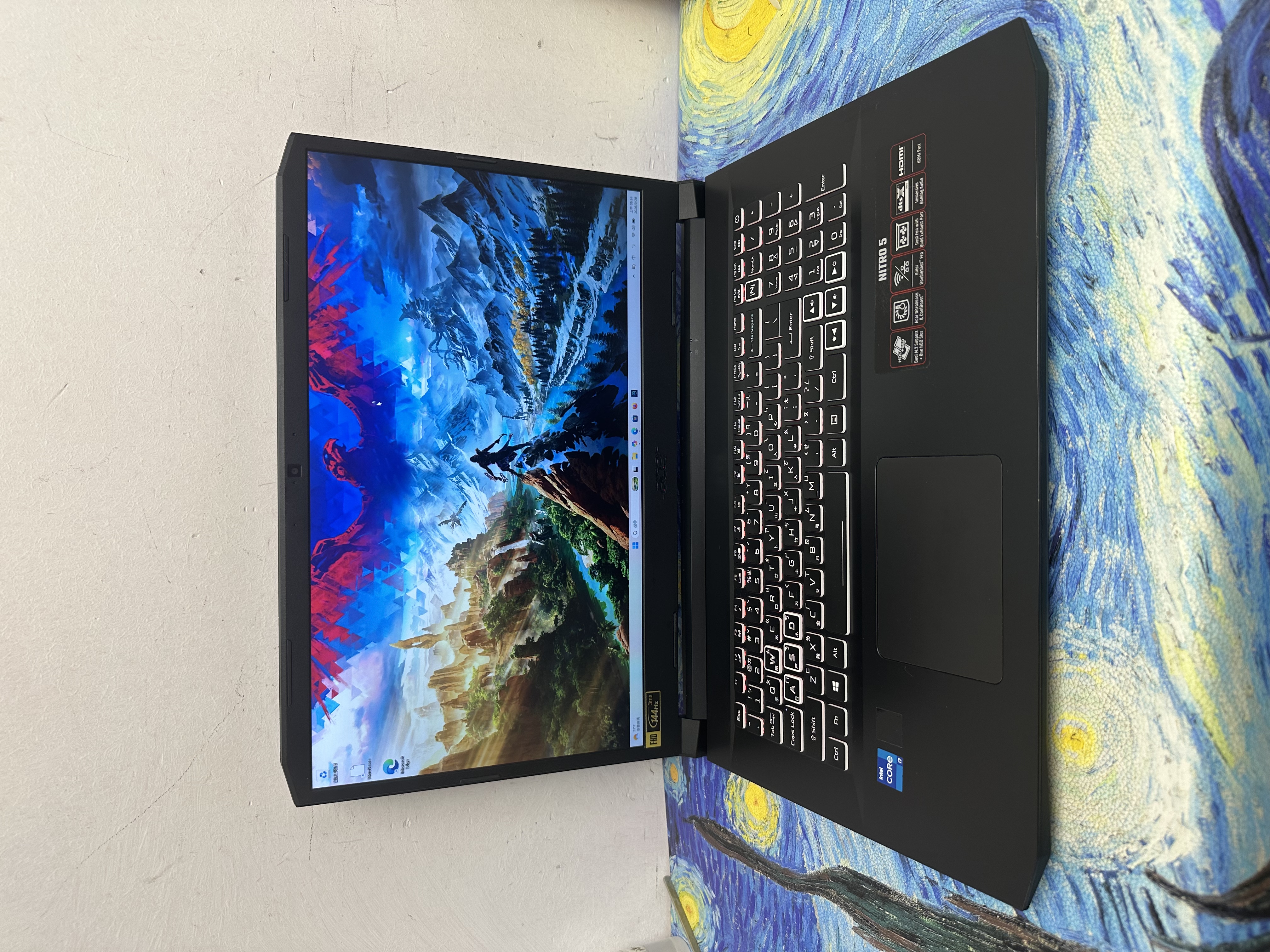 #6200 Acer Nitro i7-11800H/8,16,32GB Ram/128,256,512GB,1TB SSD/RTX 3050Ti/ 17吋  144Hz / Gaming Laptop / Notebook / PC / Movie / Netflix / YouTube / Music