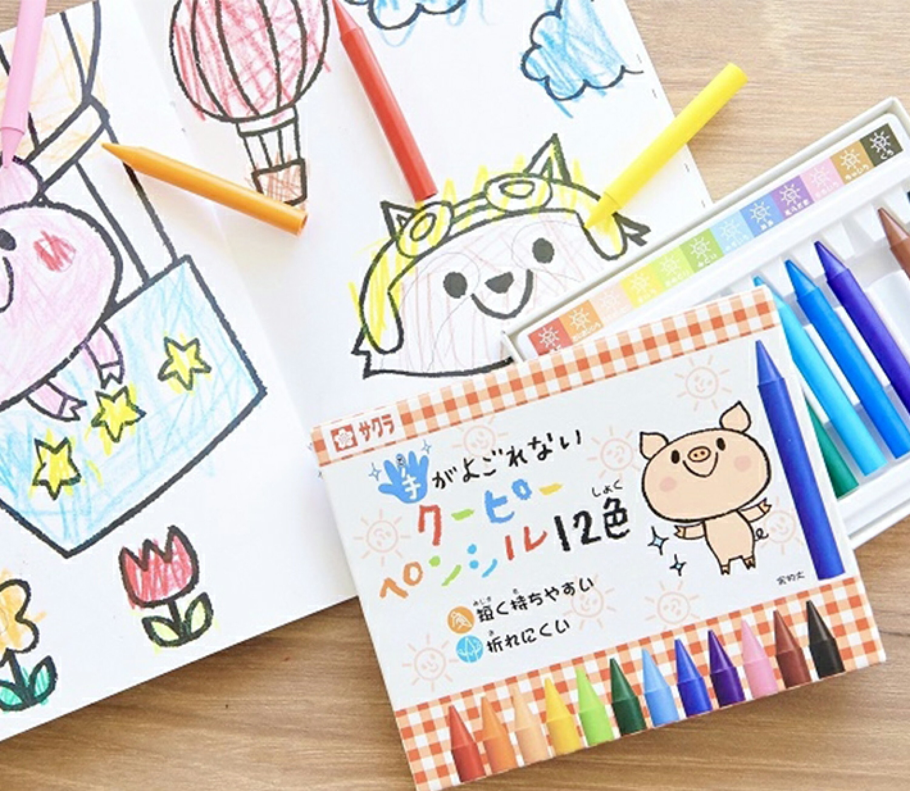 現貨🇯🇵櫻花牌 CRAY PAS 12色蠟筆