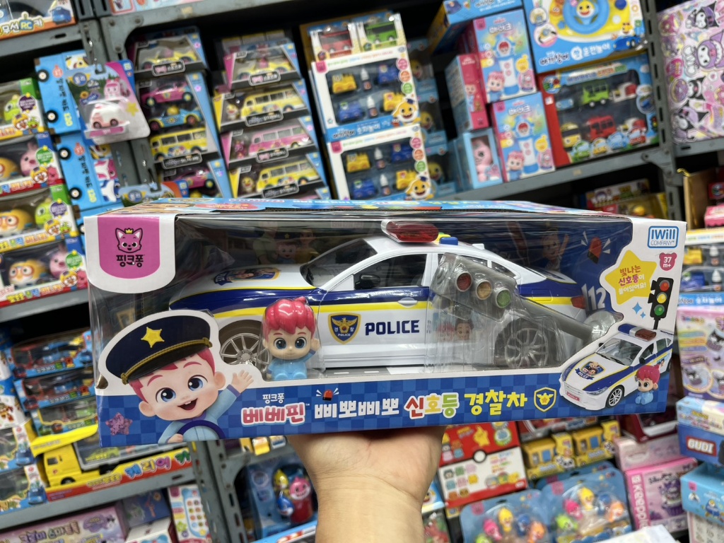 【預訂】韓國直送 Bebefinn 紅綠燈警車