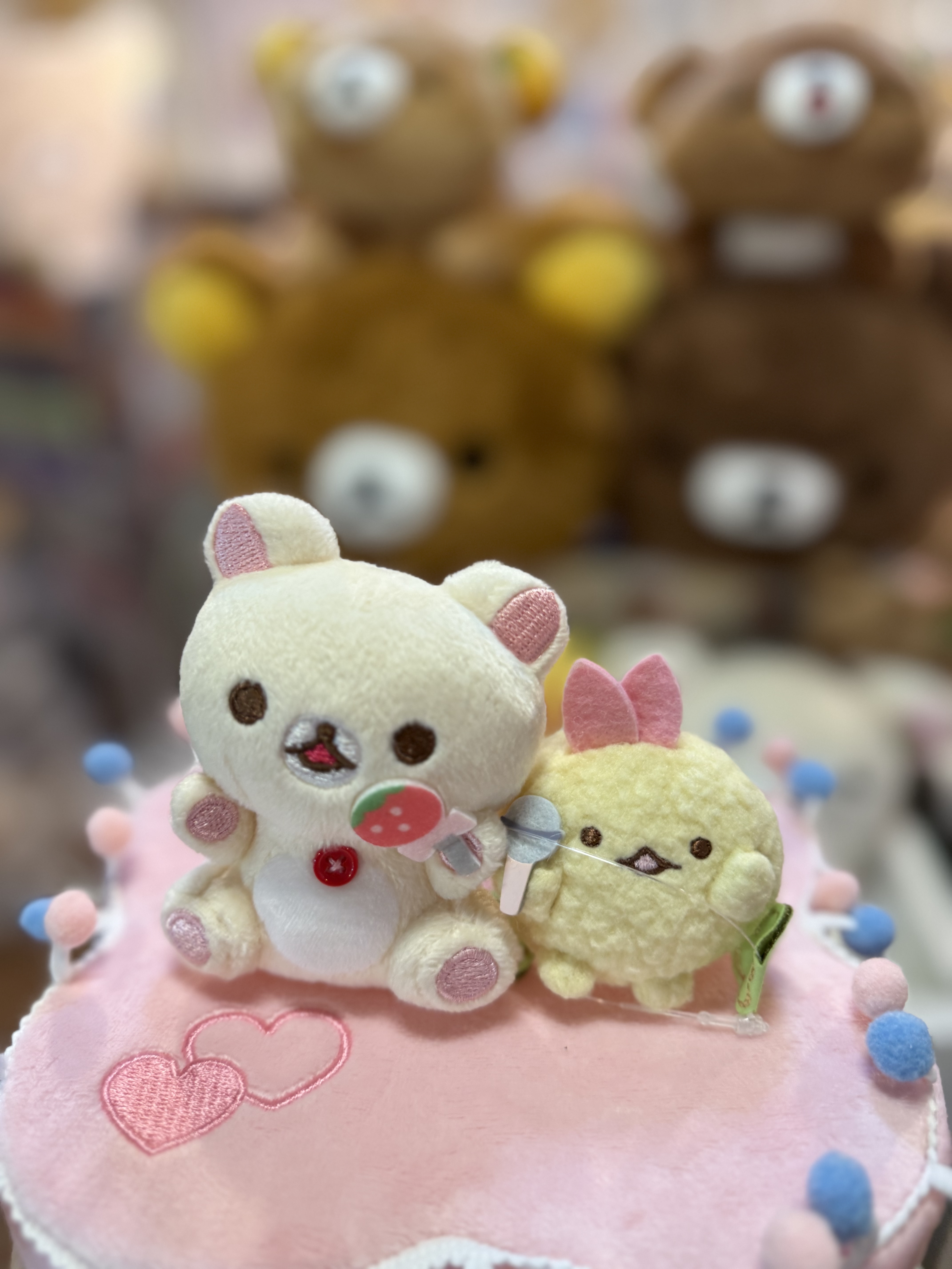 《現貨》全新San-x全員共演系列 小白熊+炸蝦+舞台座套裝公仔