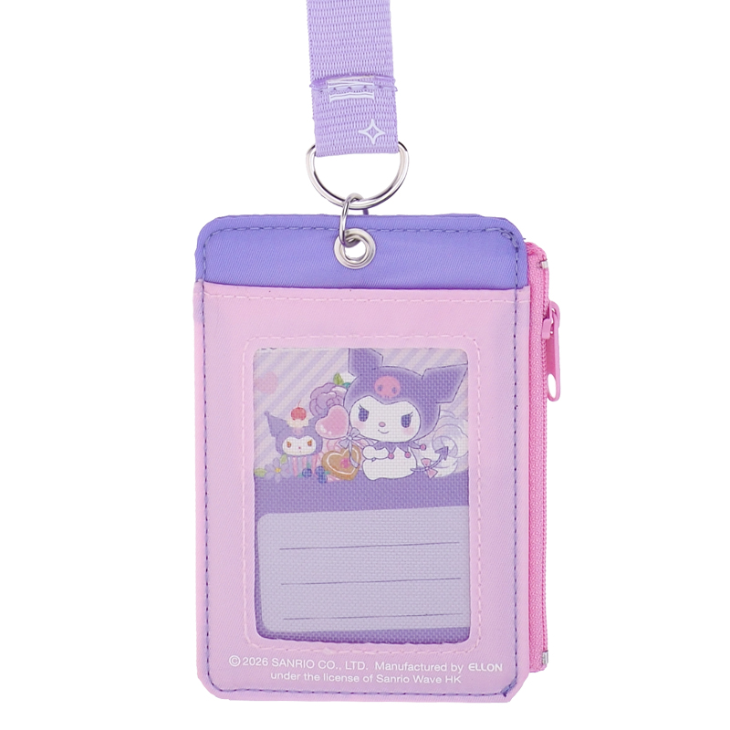 Kuromi Card Holder with Neck Strap 証件套連頸繩