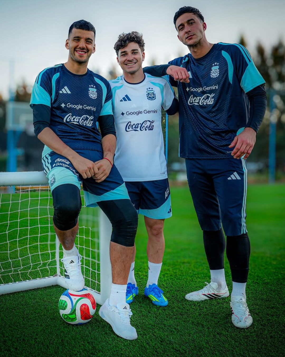 Adidas Argentina 阿根廷 2025-26 Tiro 藍色訓練球衣 (加印球員版贊助) JY7030