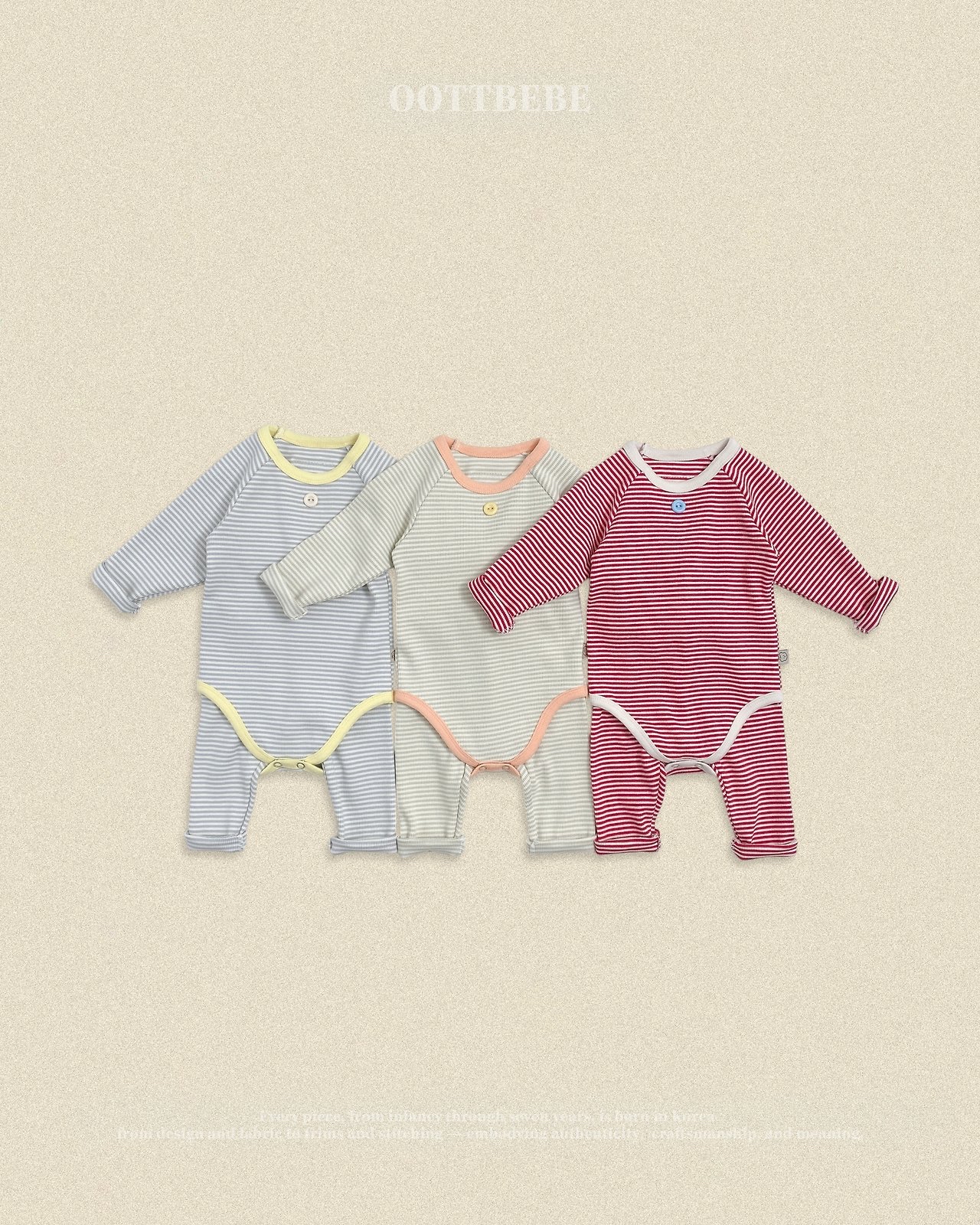 OOTT | (bebe) Vanilla Latte Suit set