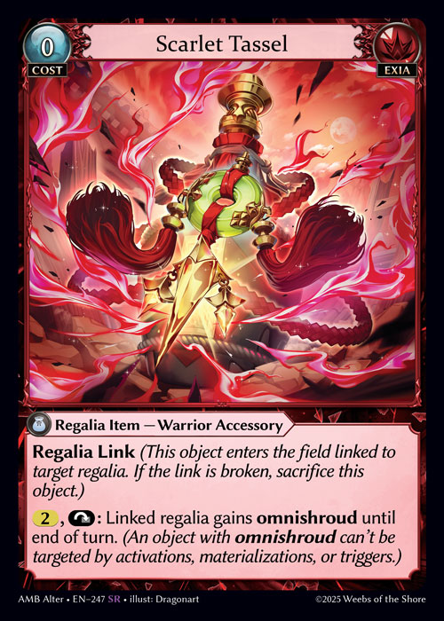 Scarlet Tassel / AMB Alter-247 (SR)