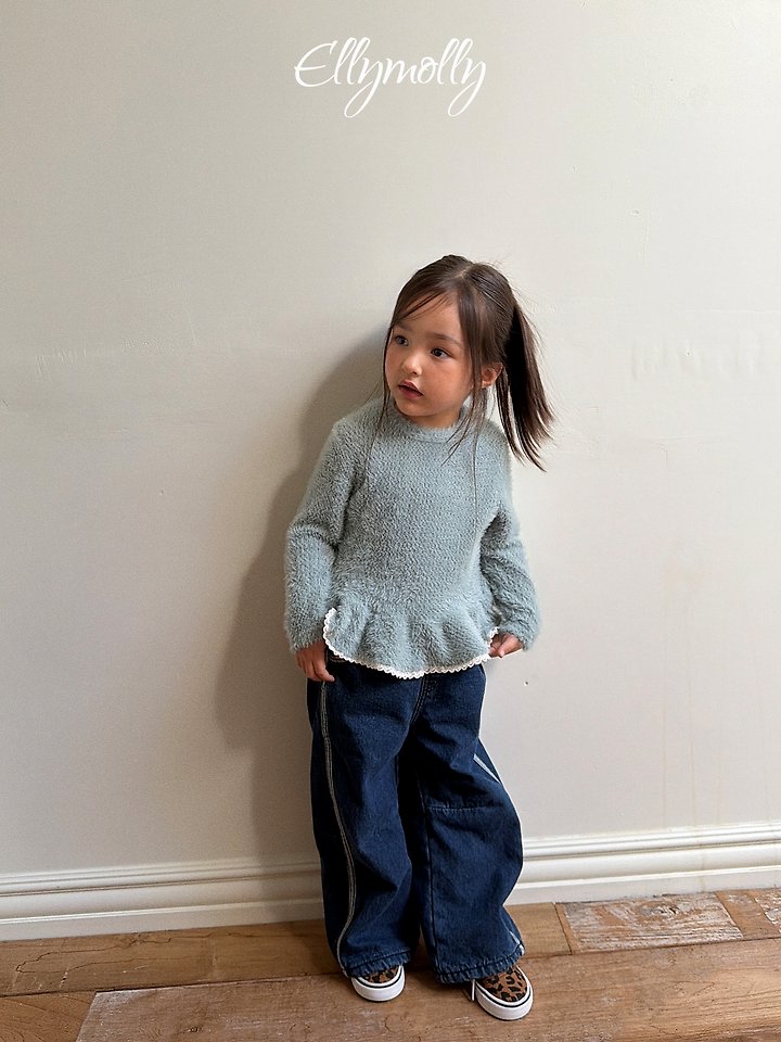 Ellymolly | Snow flower frill T
