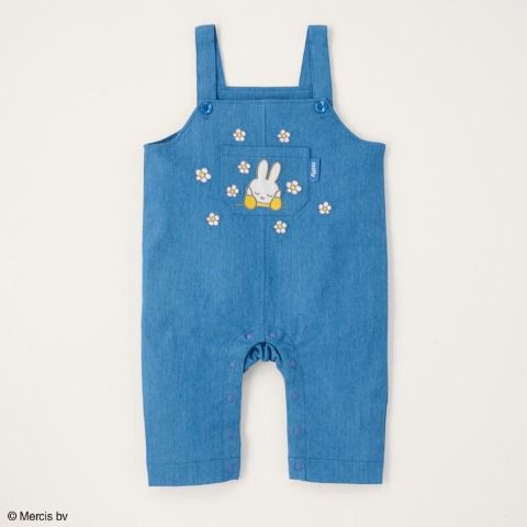 MIFFY BABY KID 小童 吊帶長褲 連身衣 藍色 70/80