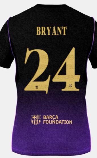 Barcelona 巴塞羅拿 x Kobe 2026-27 作客印字 (內有多選，不是球衣)