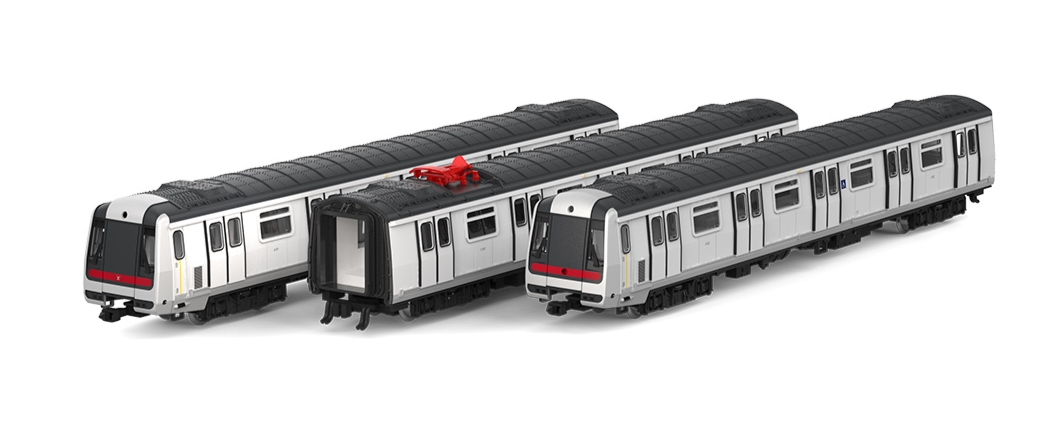 預定新品 香港地鐵M車(N比例列車模型）
