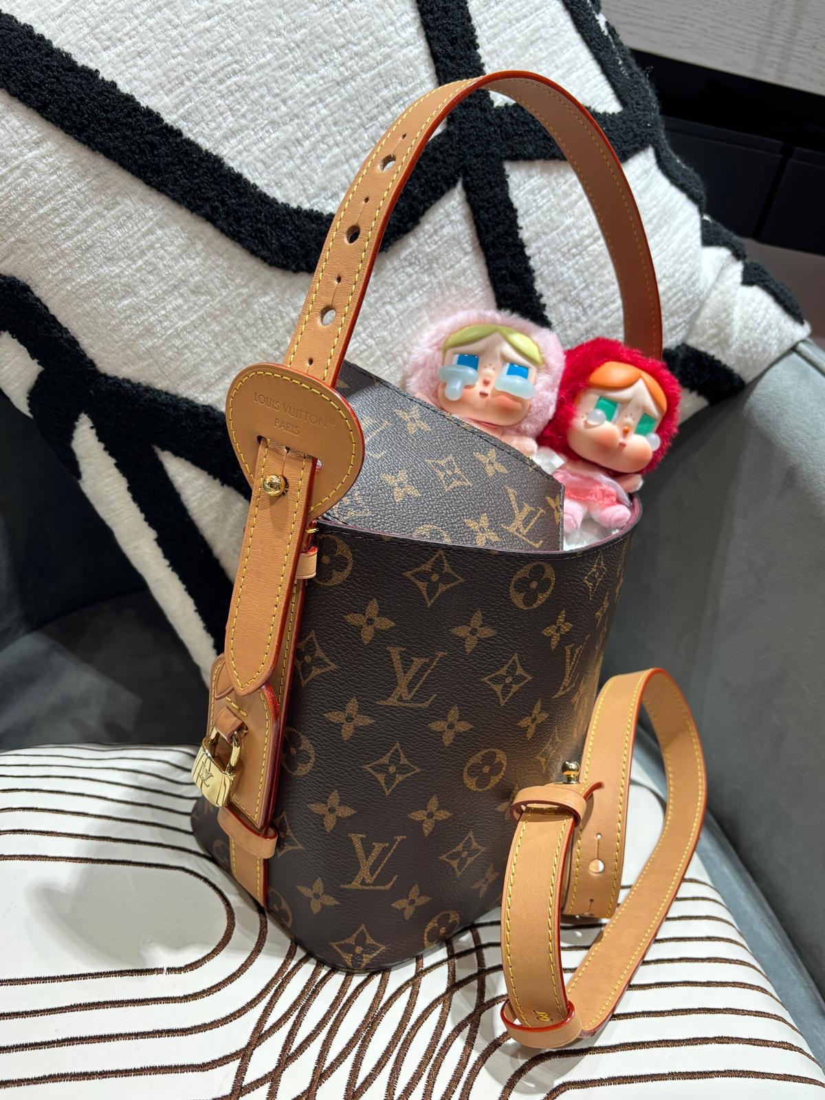 LV ALL IN BB hobo 2way bag monogram 100%Authentic ,98%new  ✅dust bag✅box 