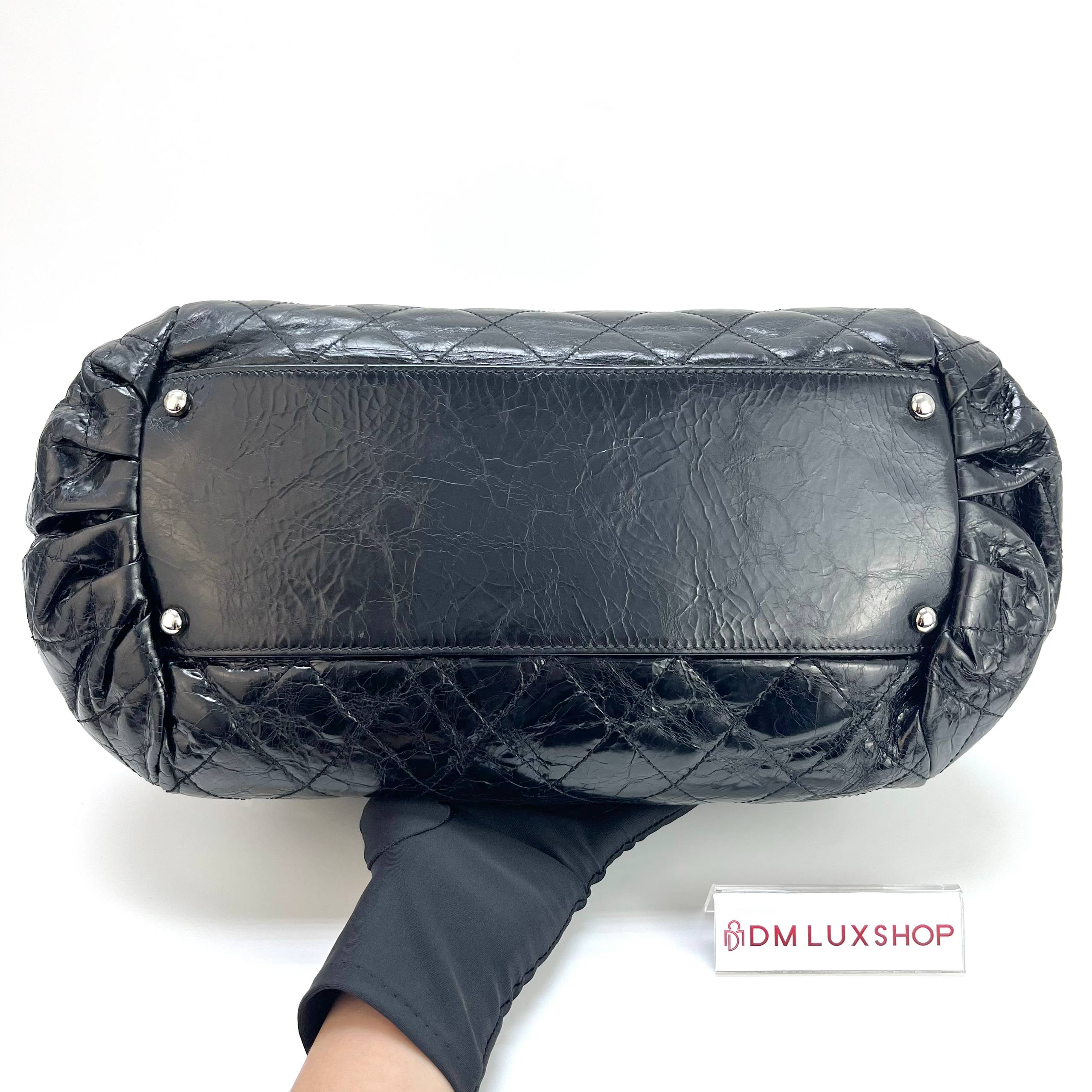 Chanel Portobello Quilted Tote SHW (Serial 12, Y: 2009)