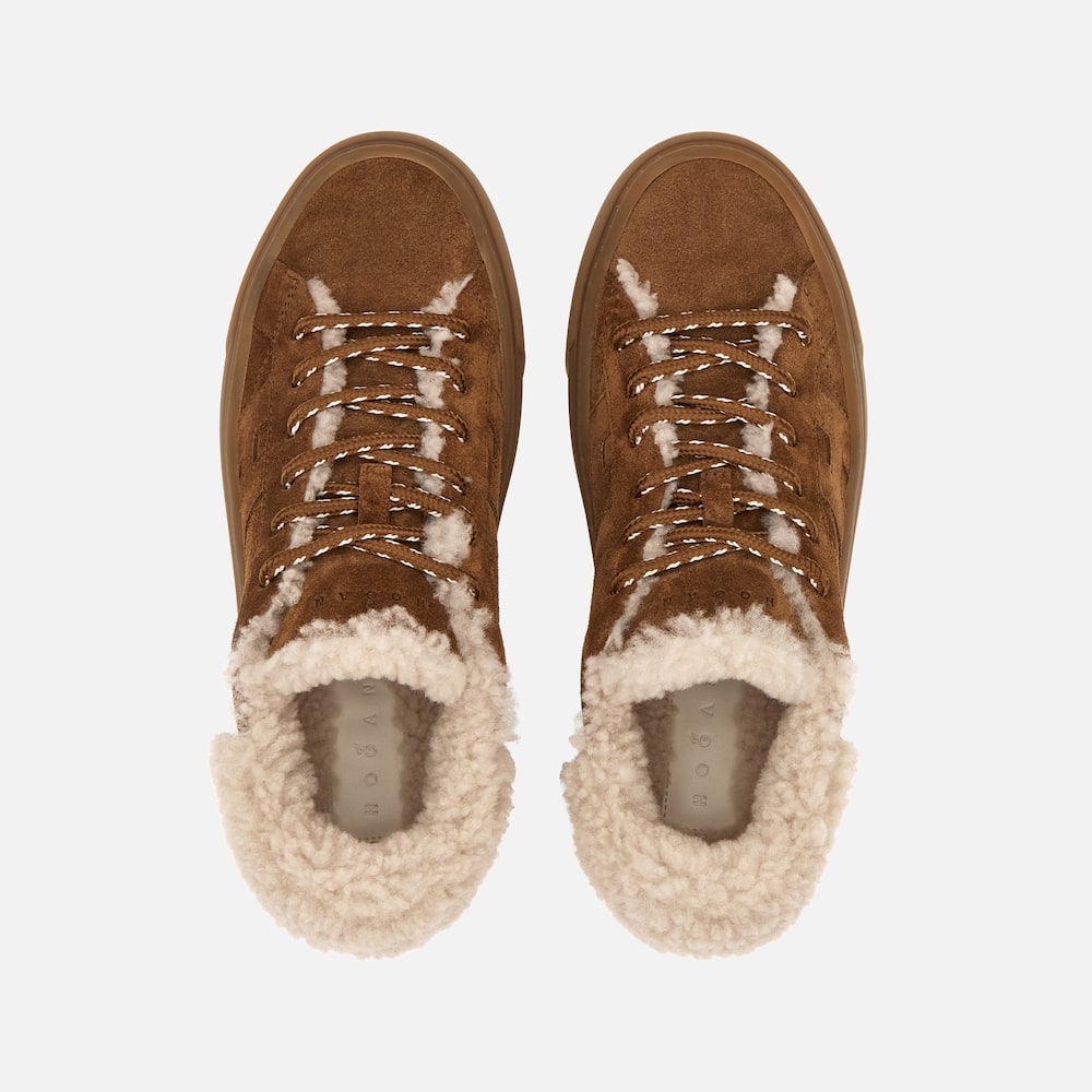 限時優惠✨新款🆕訂貨🍒Hogan suede 毛毛Crosswind sneaker  冬天❄️保暖!   🔖Size 36-39/40