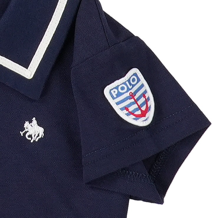 🇯🇵限量預訂 日本直送🇯🇵Polo Baby海洋貼花翻領短袖Polo恤燈籠褲套裝