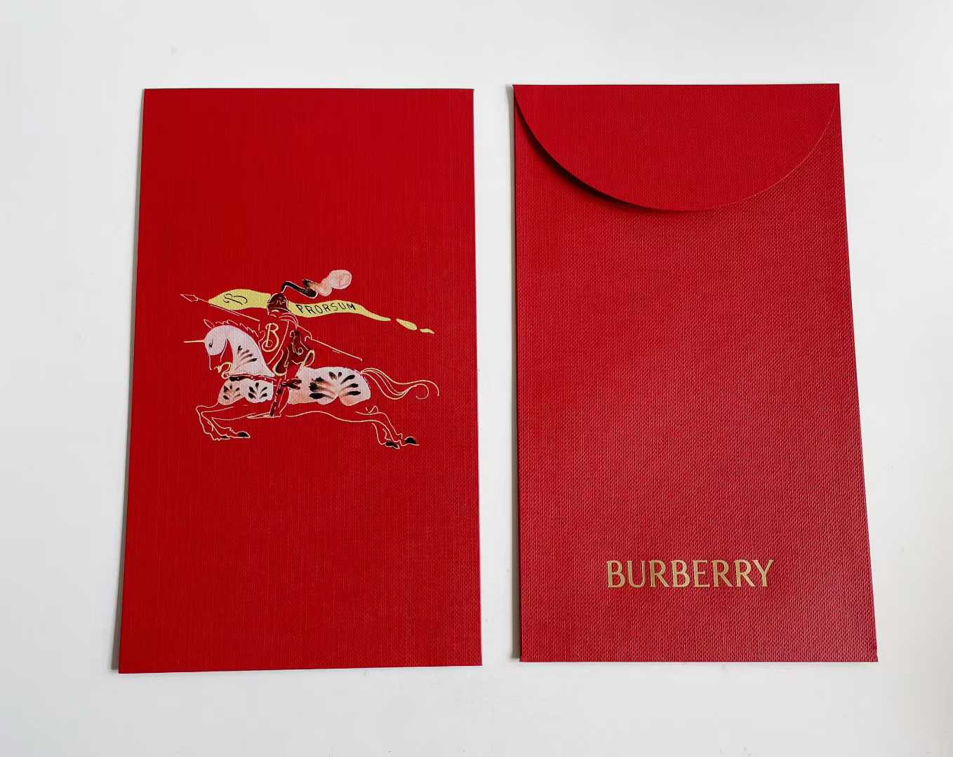 正貨櫃檯贈品 💯 Burberry 利是封 *1套10個
