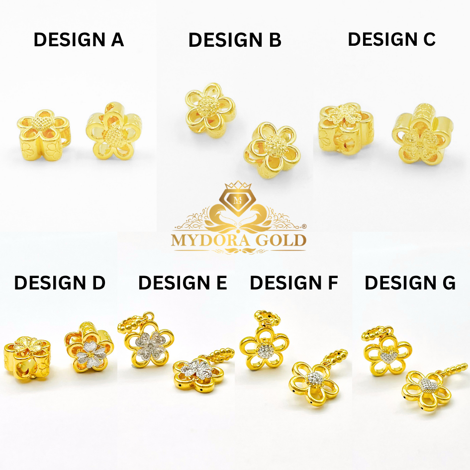 MYDORA Bead Bunga Daisy Series (5G) l EMAS 916/22K