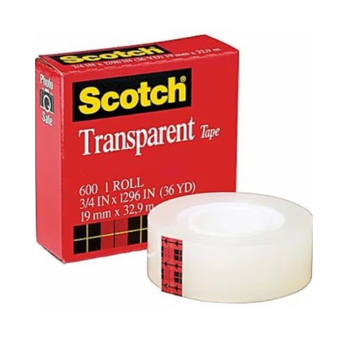 3M Scotch #600 Transparent Tape 思高®牌透明膠紙