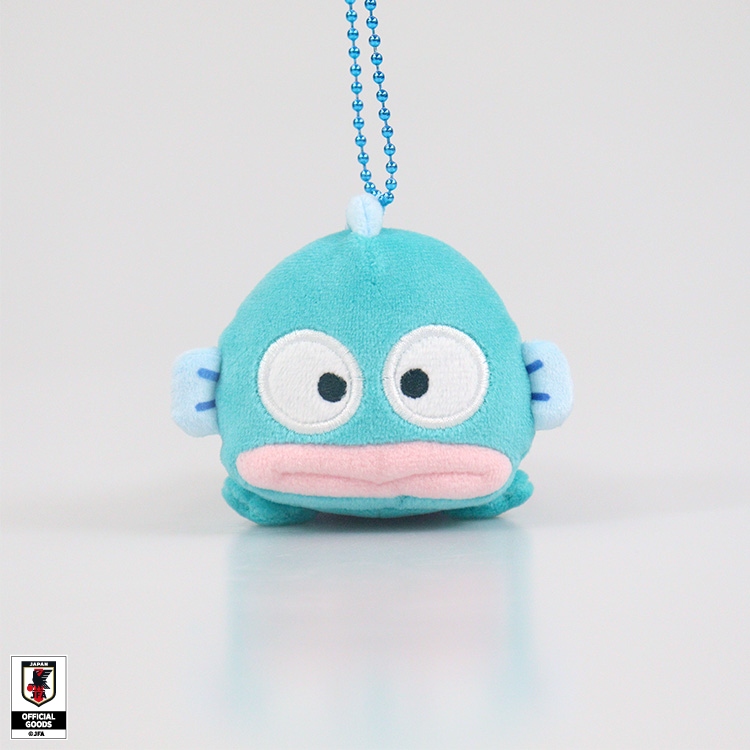 🌸 【預訂】Hangyodon 公仔掛飾(趴) - Sanrio x Japan National Football Team Ver. 2026