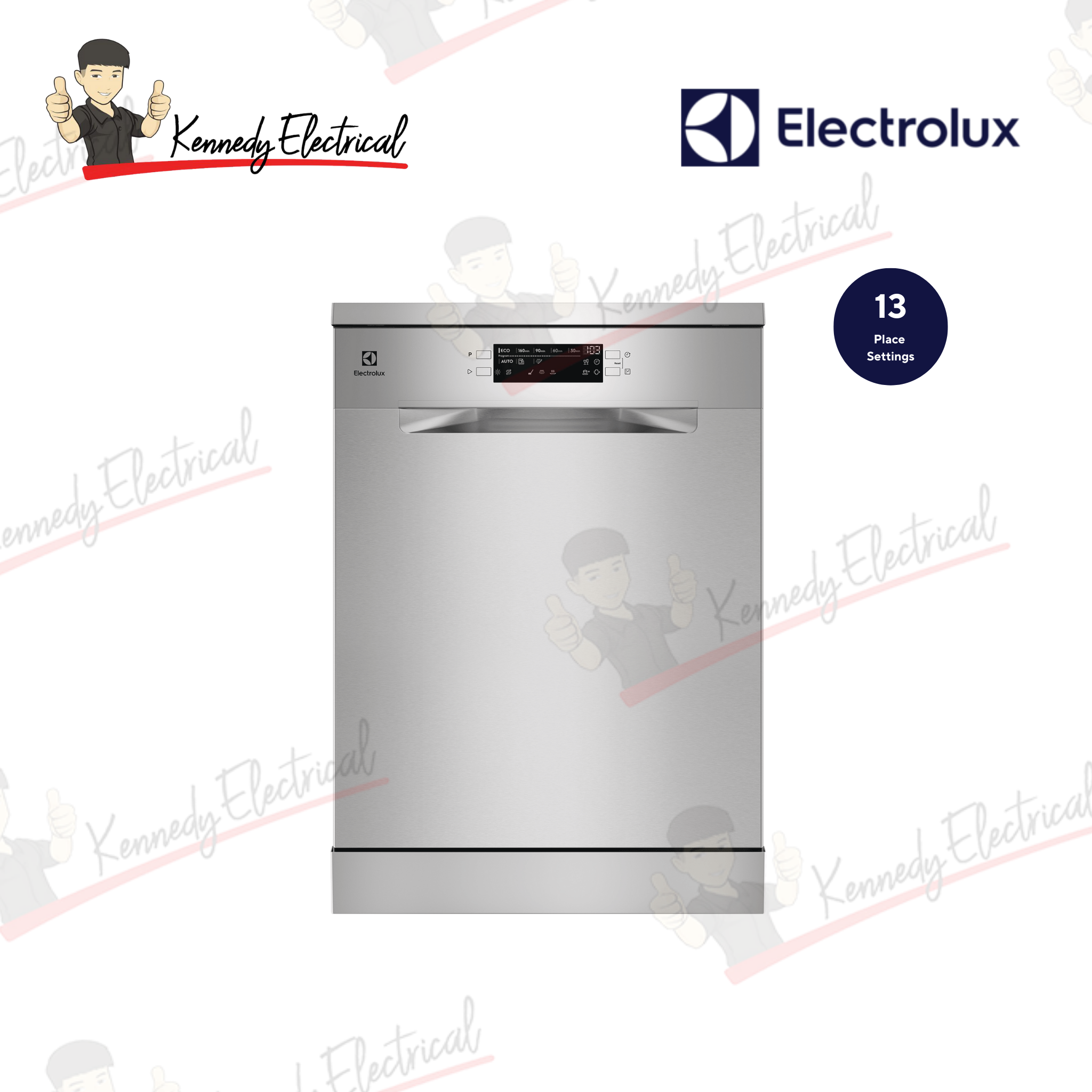 Electrolux UltimateCare 300 Freestanding Dishwasher Silver (ESA47200SX)