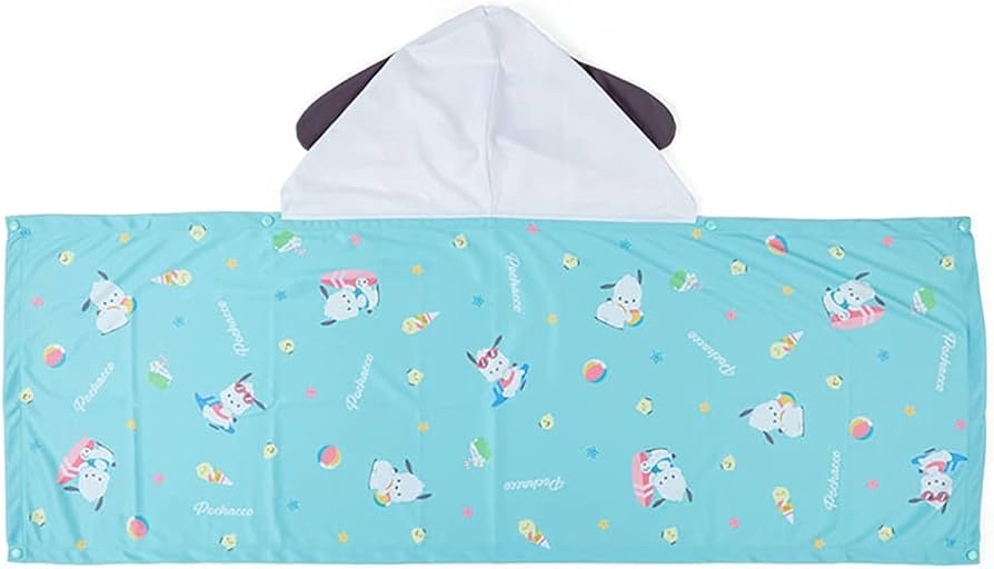 🎌日本直送🎌Sanrio 卡通 涼感斗篷帽 防曬衣 速乾透氣涼感 戶外遮陽