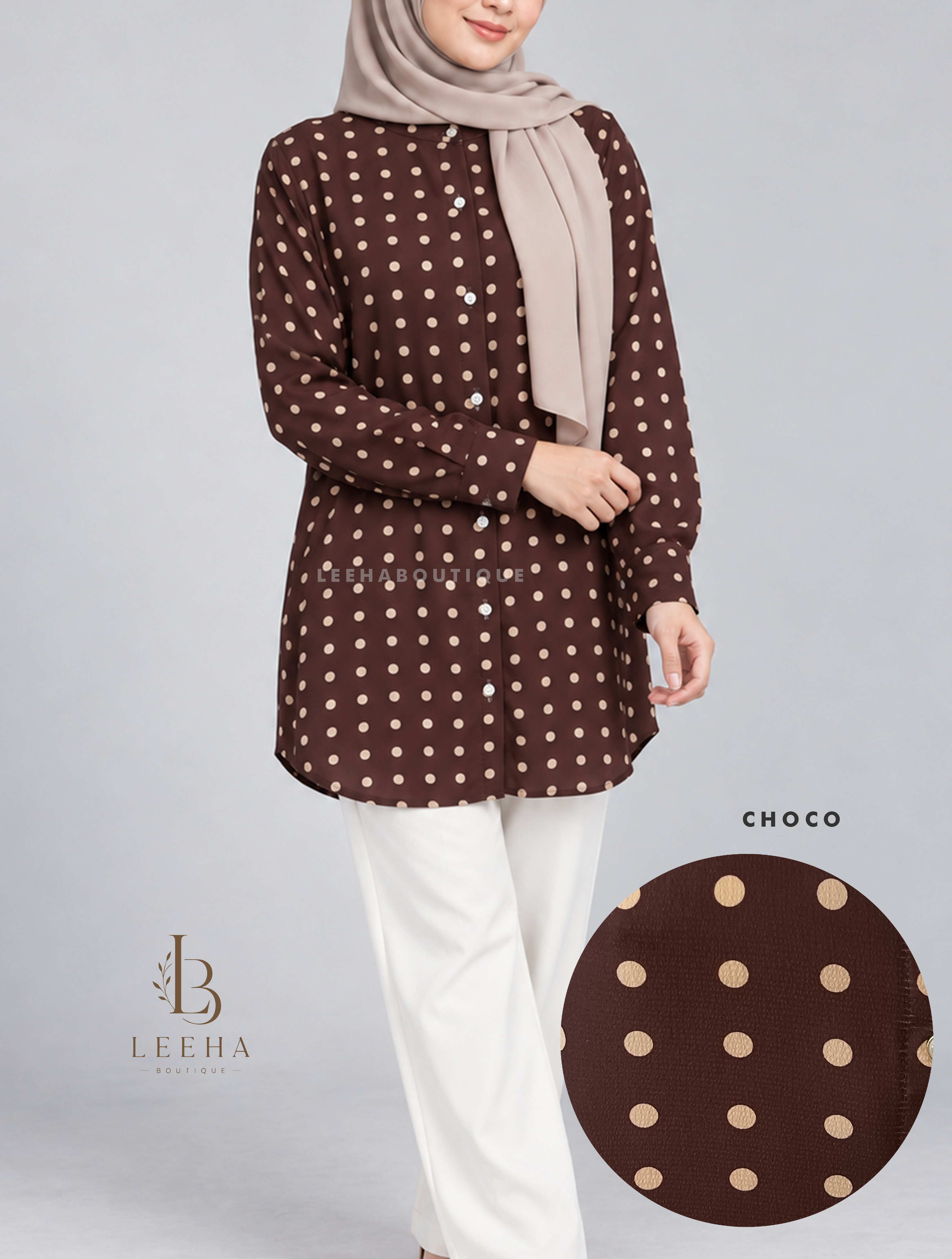 POLKA LILY BLOUSE