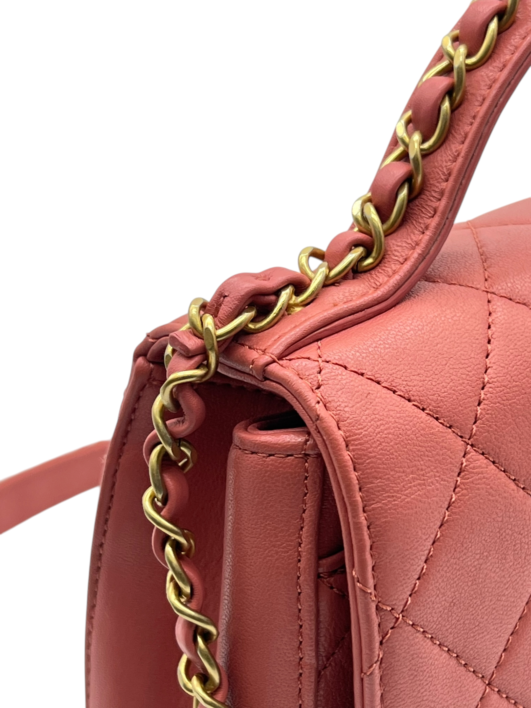 Pre-Owned CHANEL Flap Bag With Top Handle / Product Code: 26052802