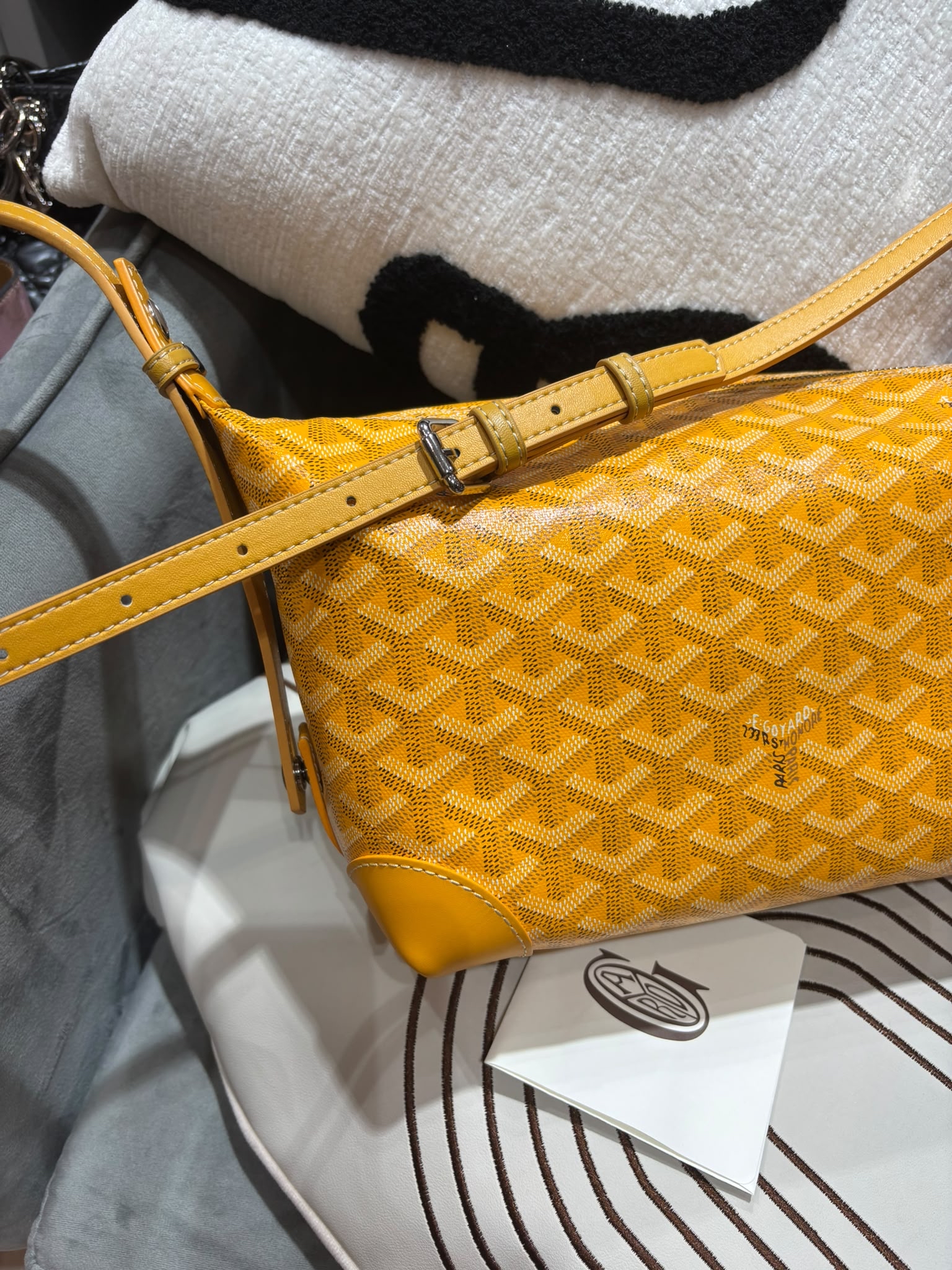 Goyard Bowling 25 Toiletry Bag Boeing 25 100%Authentic,99%new ✅已配上斜孭飛原裝肩帶
