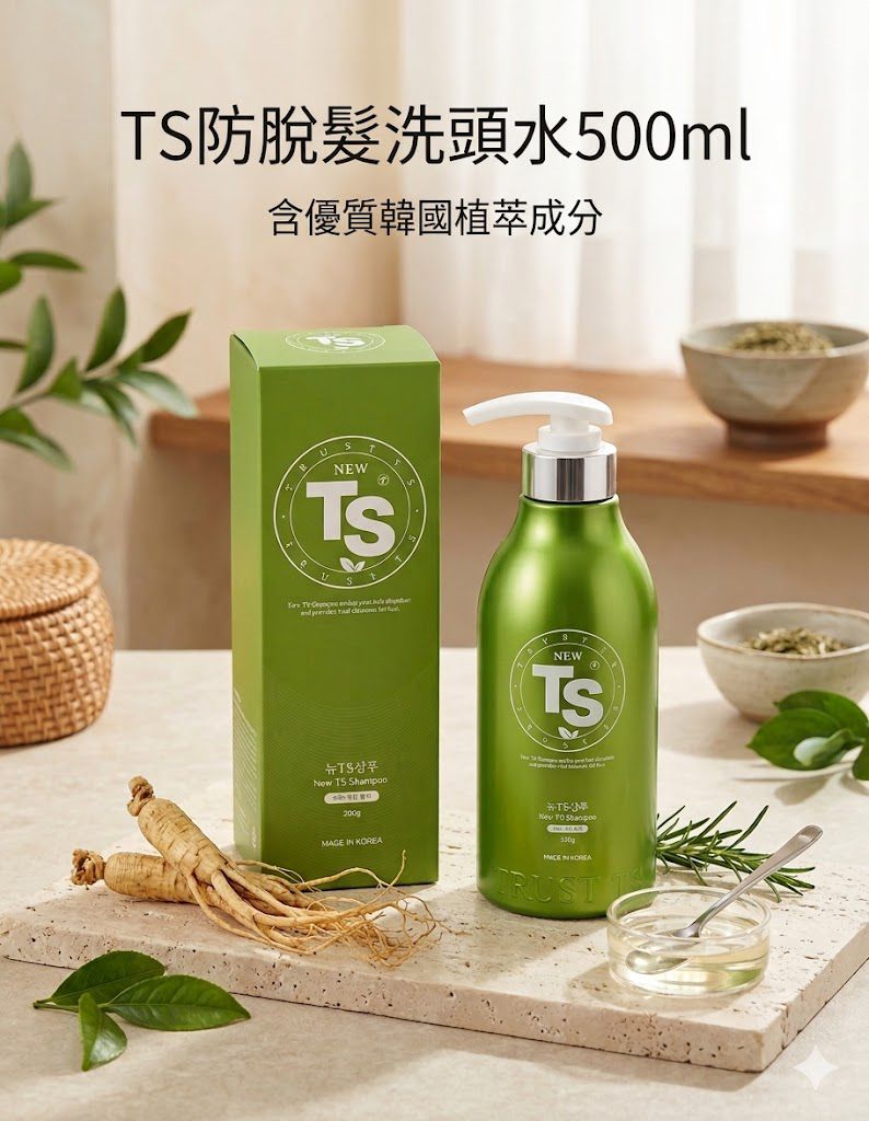 💚韓國TS New Premium防脫髮洗頭水500ml