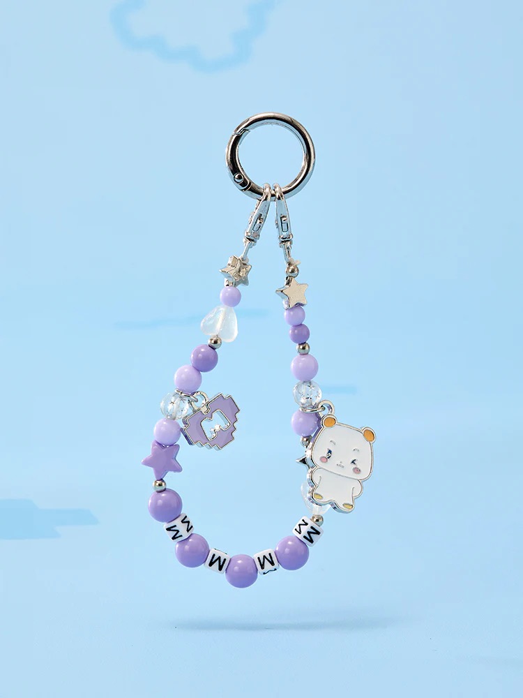 📦訂購 韓國代購 Line Friends PLAVE MMMM LIGHTSTICK METAL CHARM STRAP 掛飾