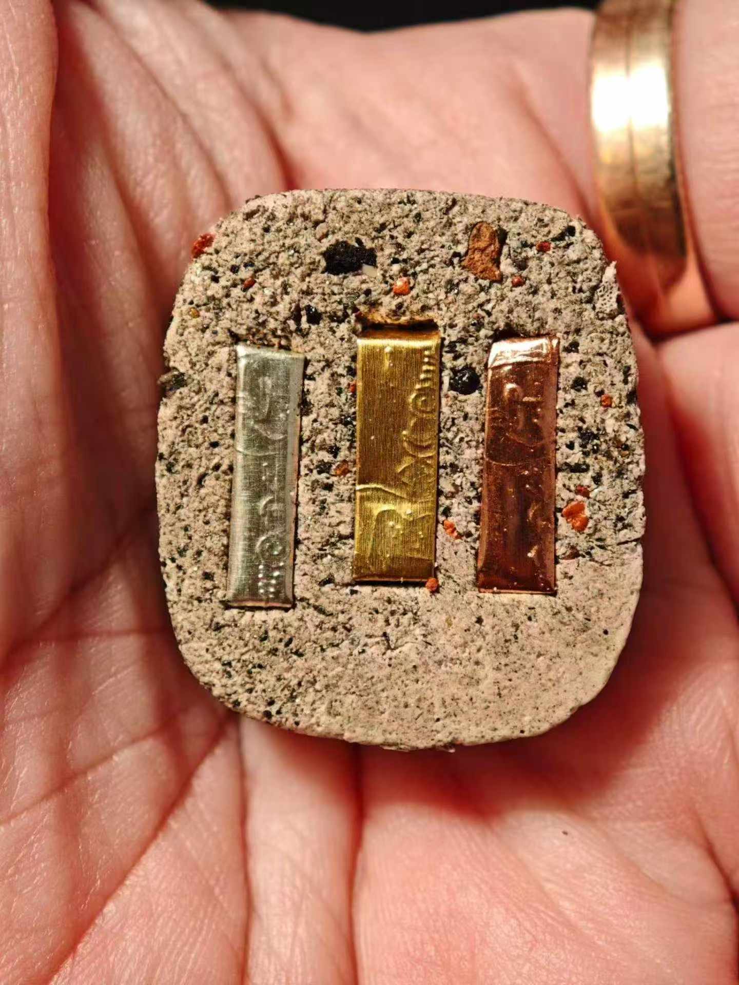 龍婆禪南 2568 鬼兵必打金銀銅三符片