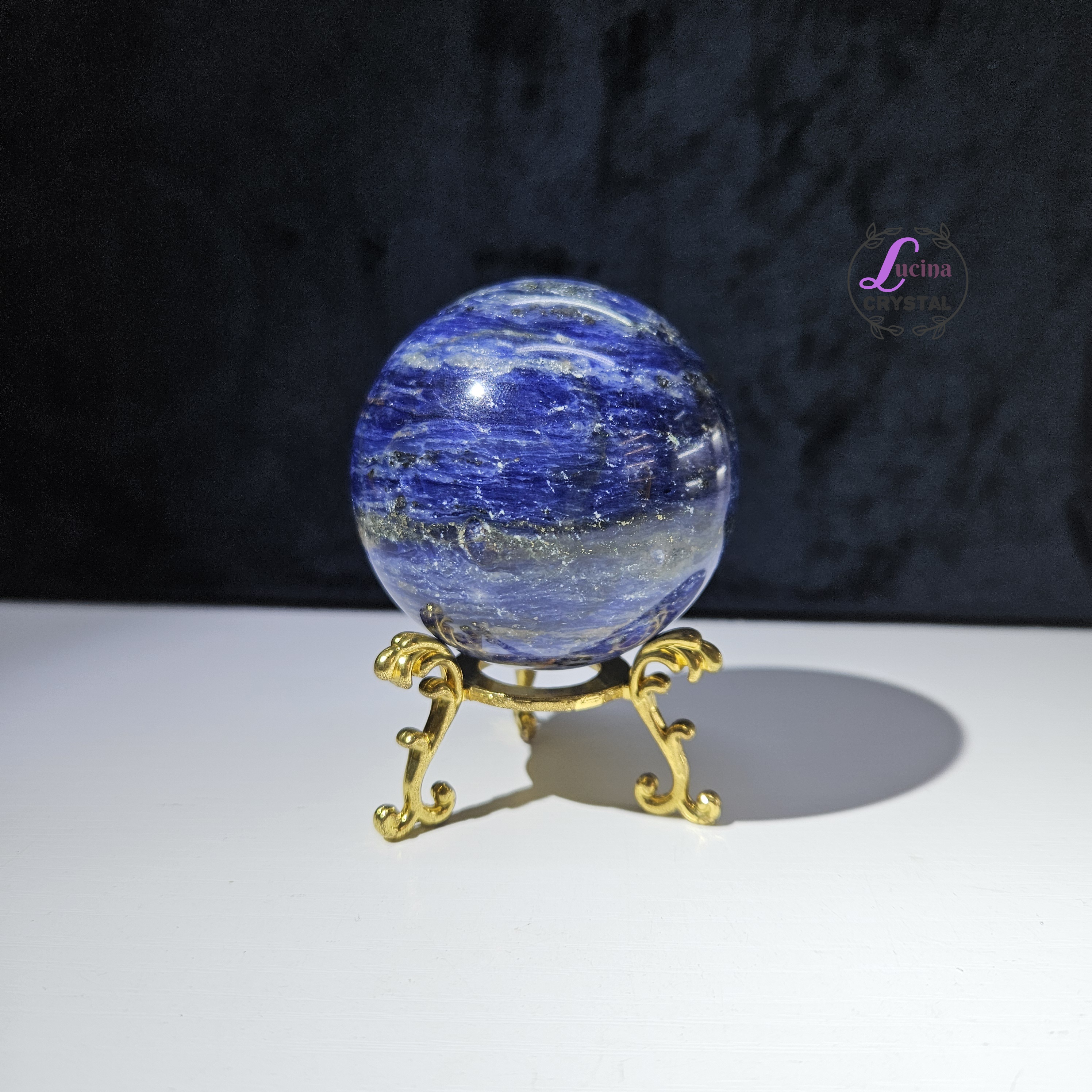 (Co#J329) 藍紋石球/Sodalite Sphere