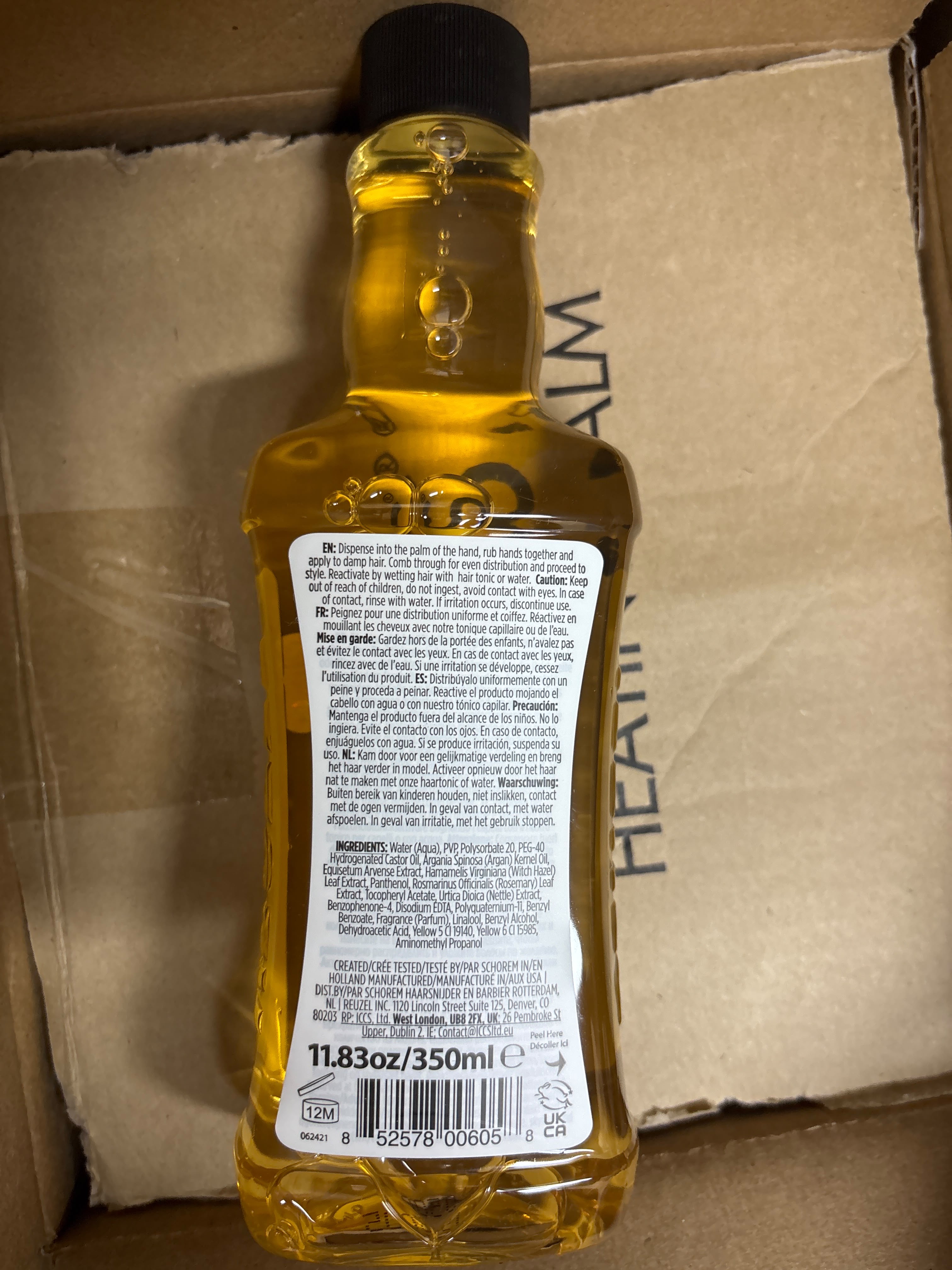 Reuzel Grooming Tonic 黃豬打底水[順髮水] 350ml
