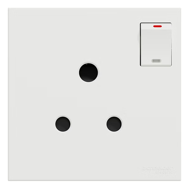 施耐德 奐然AvatarOn C 白 15A單蘇有掣 插座