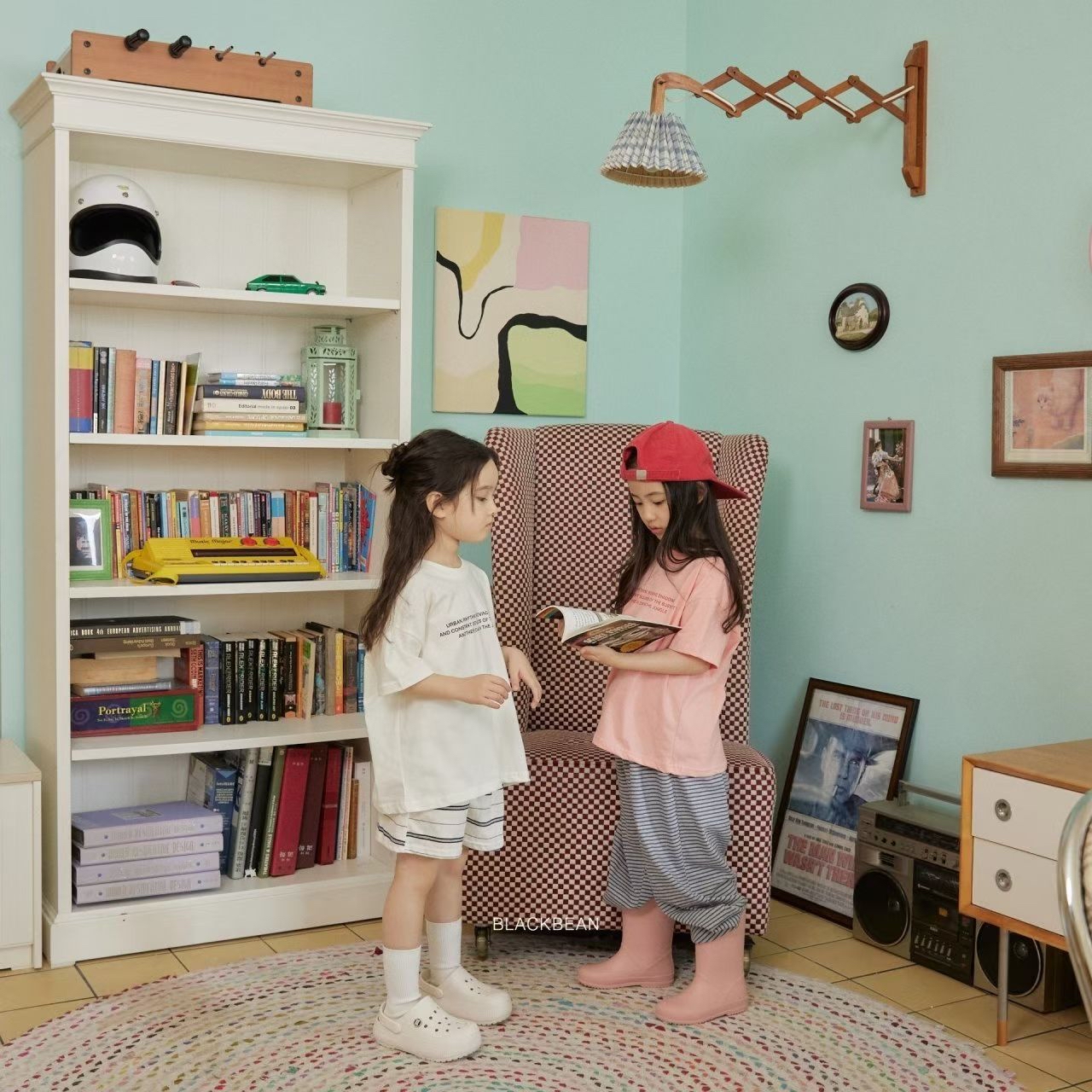 🇰🇷Blackbean&kids tee親子