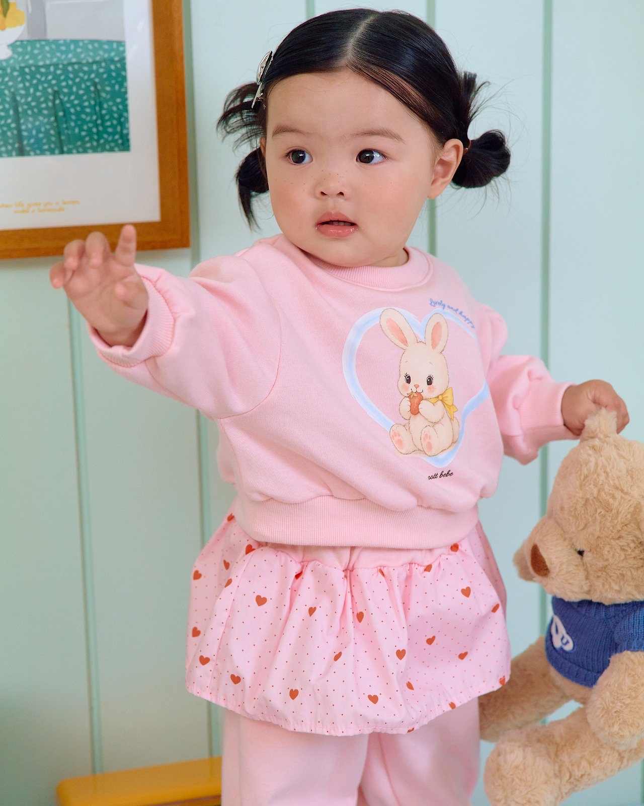 OOTT | Cutie Rabbit Two-Piece Set